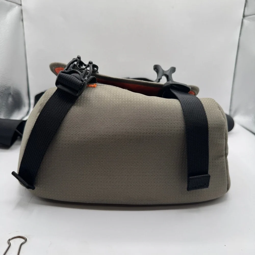 Boyt Messenger‎ Bag Unisex Large Tan Orange Cordura Laptop Shoulder Travel Bag